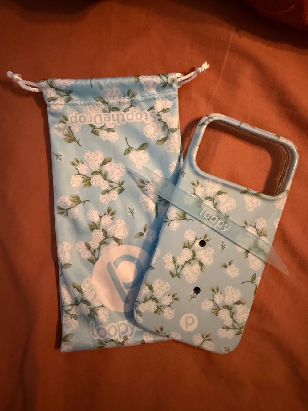 iPhone 17 Pro Max Loopy Case Hydrangeas